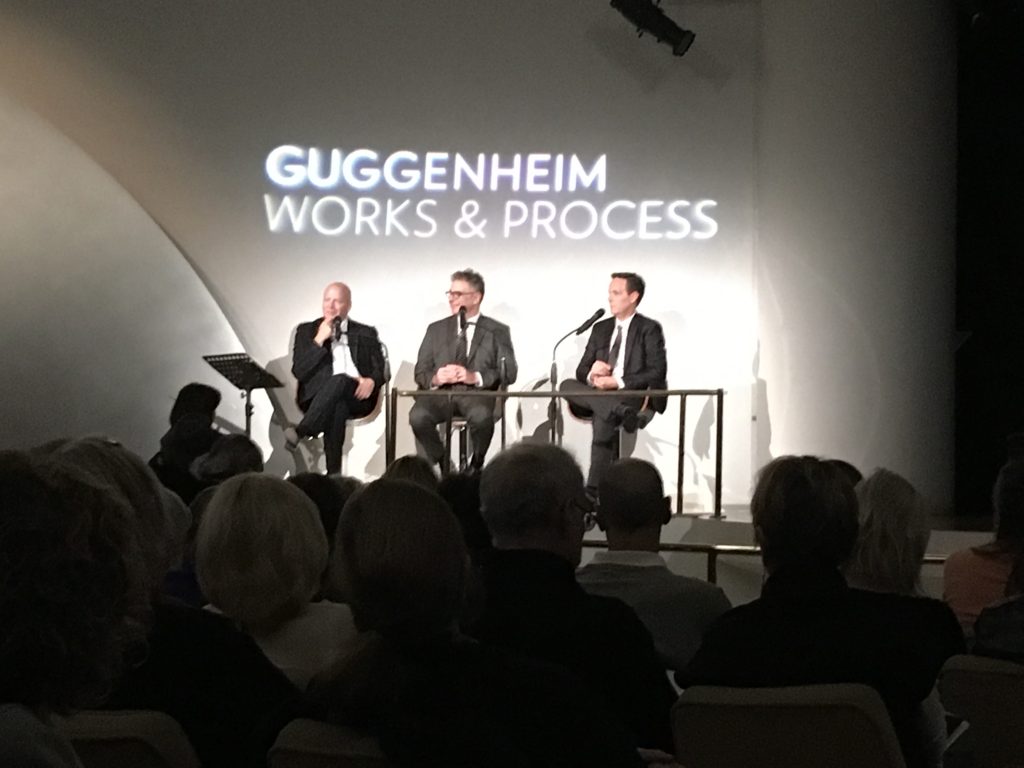 Patrick Summers, Gene Scheer and Jake Heggie talk new opera at the Guggenheim Museum