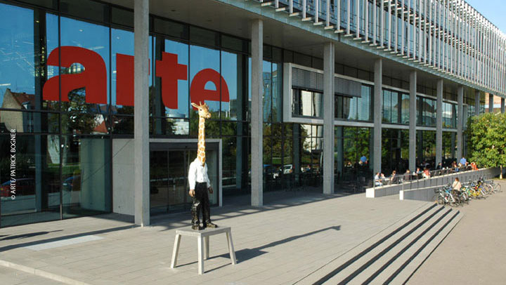 The headquarters of ARTE.tv in Strasbourg (arte.tv).