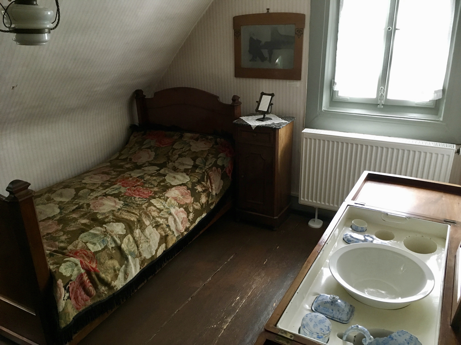 Brahms's Bedroom in Baden-Baden (photo: Brian Wise)