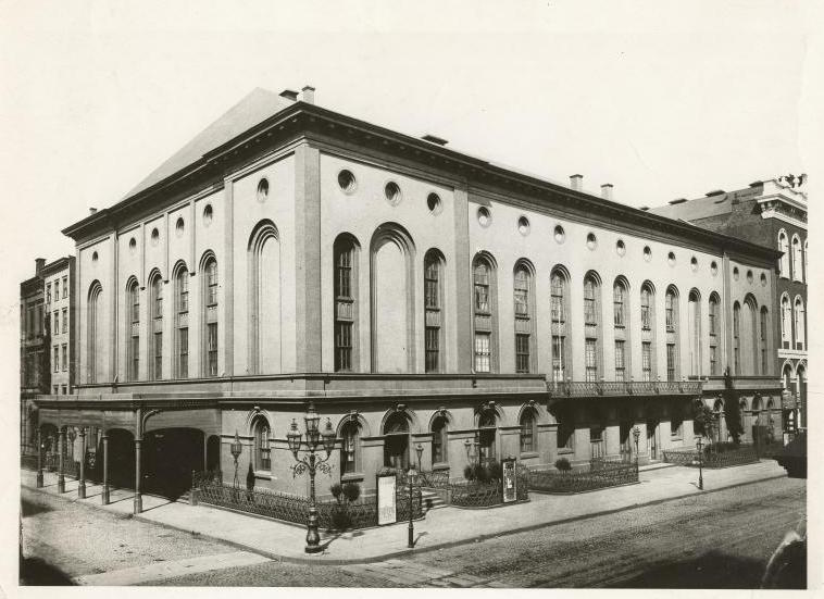 The Brooklyn Academy of Music, 1882 (Public Domain/From the New York Public Library)