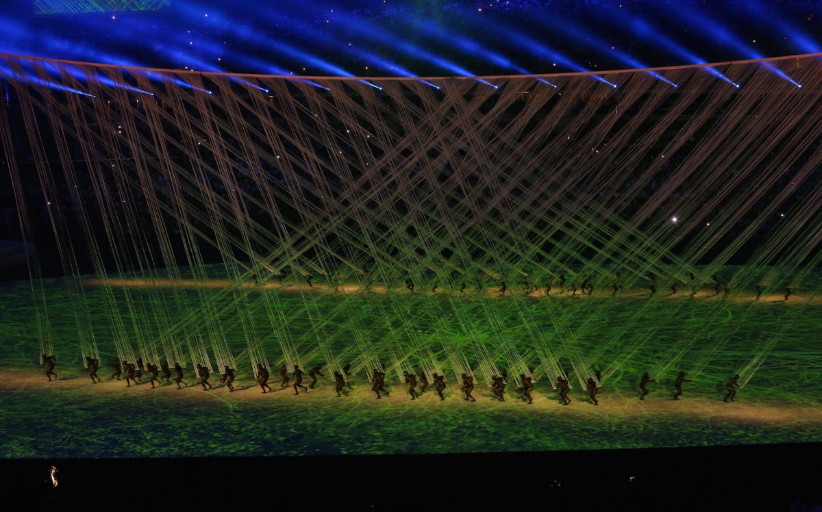 Opening Ceremony to the 2016 Summer Olympic games in Rio de Janeiro, Brazil (photo: Andy Miah/Flickr)