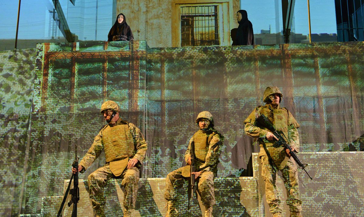 Fallujah, the opera (photo: Keith Ian Polakoff/Long Beach Opera)